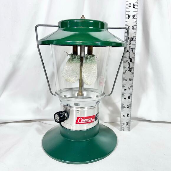 Vintage Coleman Double Mantle Propane Lantern 1970s Model 5114A700 New in Box - Picture 12 of 12